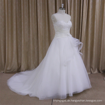 Heavy Kristall 2016 neueste Hochzeitskleid